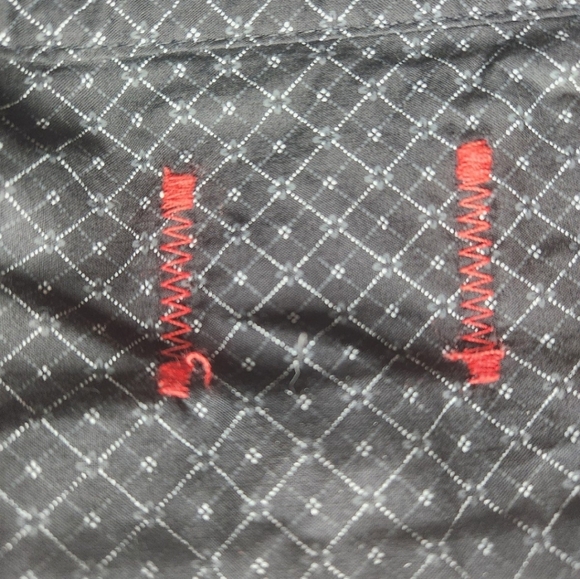Vintage Red Button Down - Picture 5 of 5